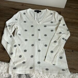 Polka-Dotted TH Sweater